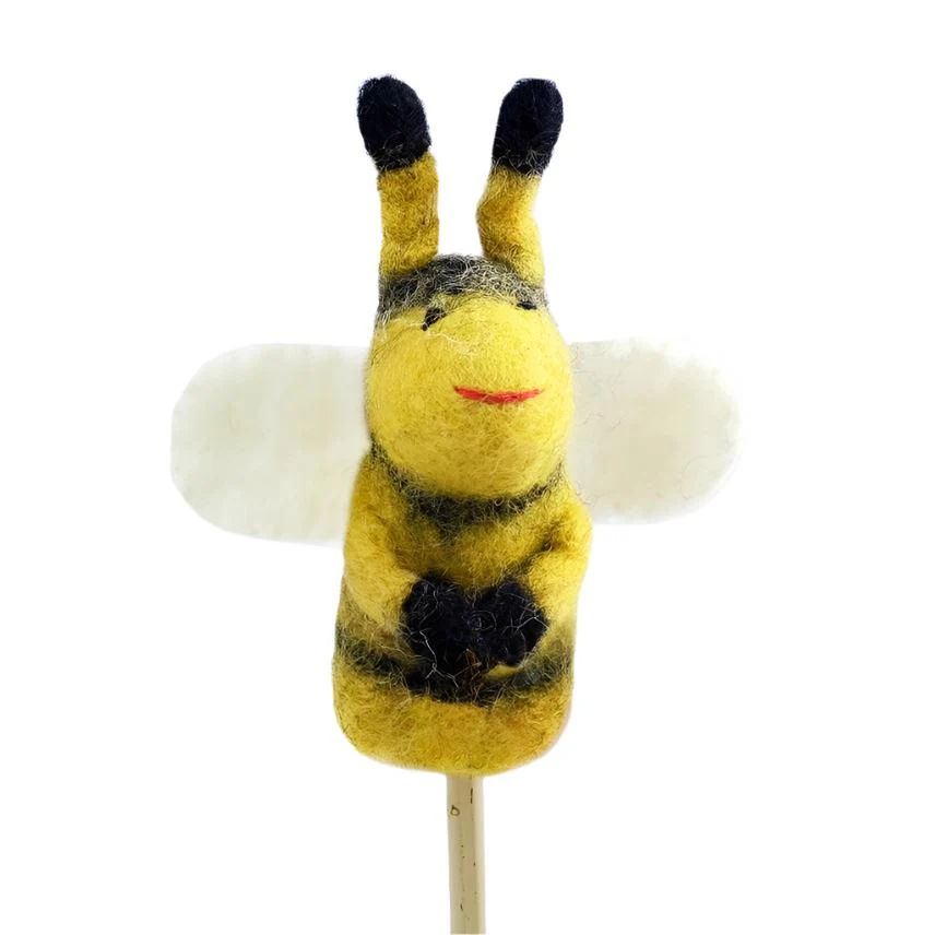 Felted Wool Finger Puppets from The Winding Road - Image 3