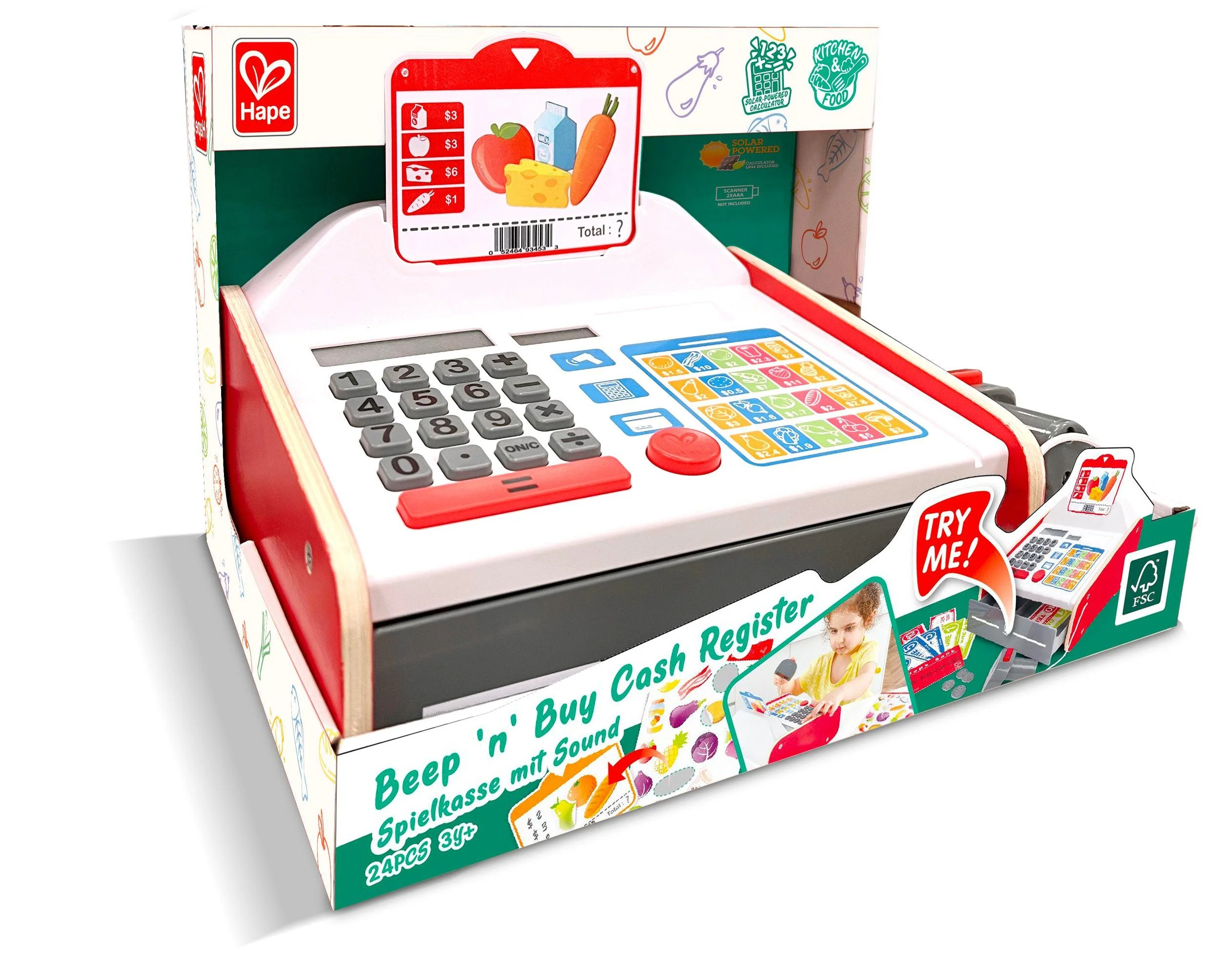Hape Beep 'n' Buy Cash Register - Image 2