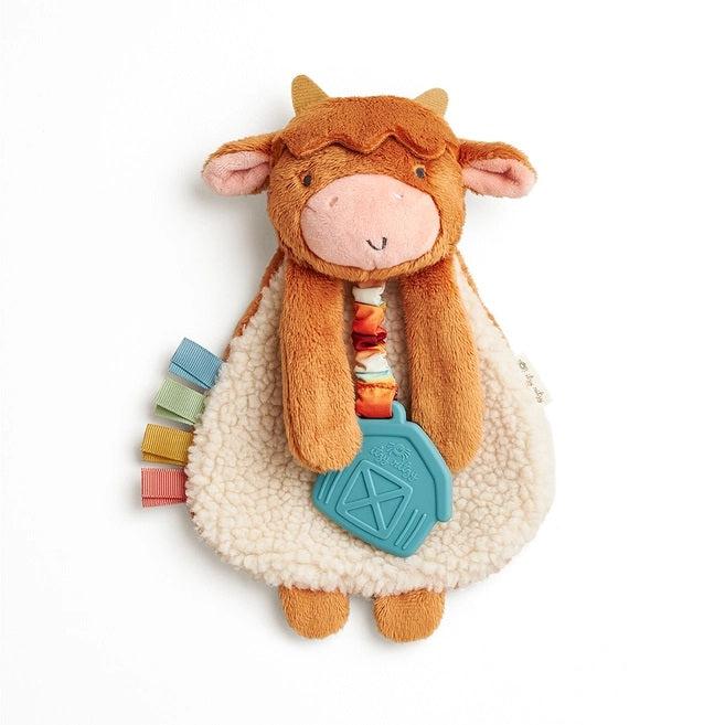 Itzy Ritzy Itzy Friends Lovey Plush + Teether Toy - Image 3