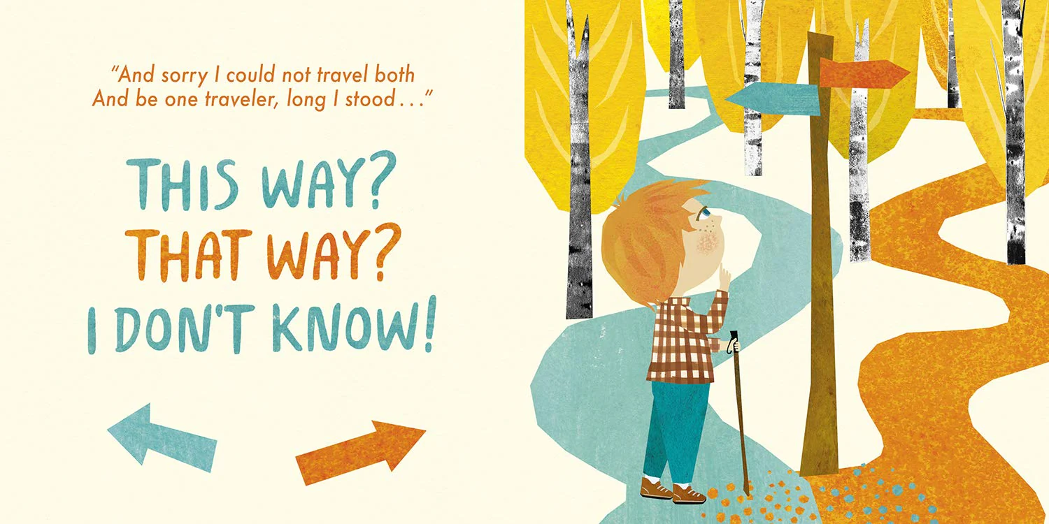 Little Poet Robert Frost: Two Roads by BabyLit - Image 3