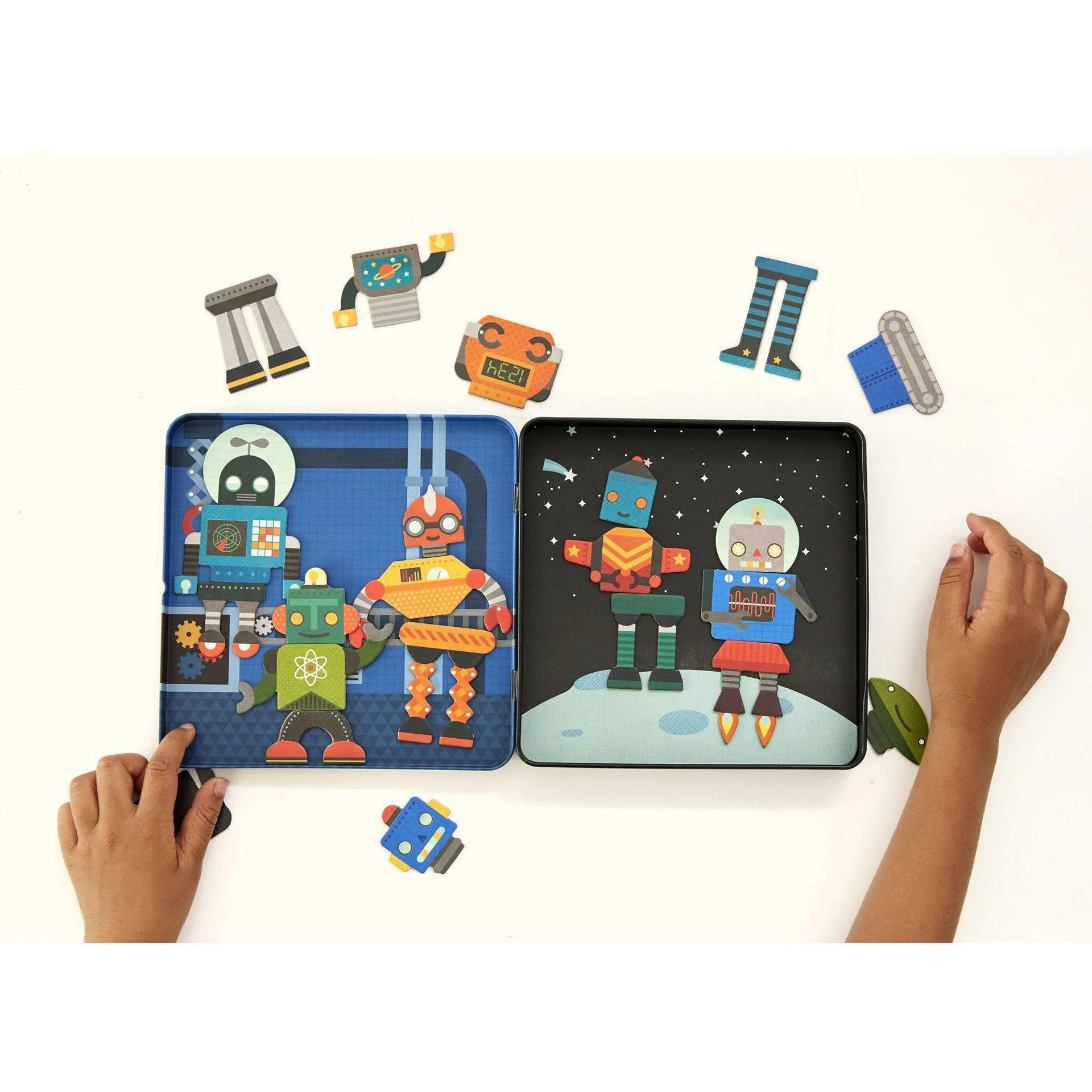 On-The-Go Magnetic Play Set - Robot Remix - Image 3