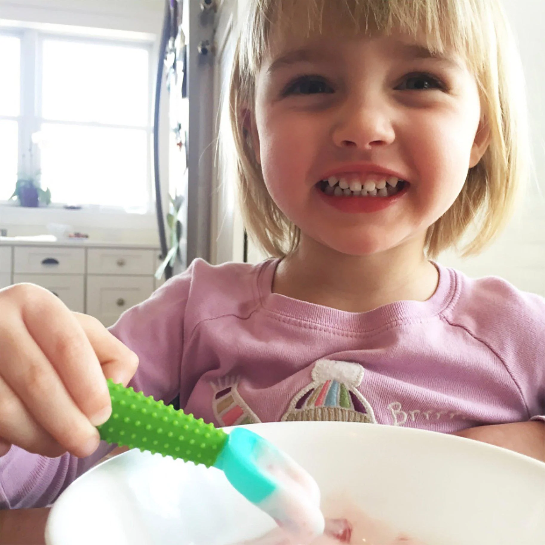 Silikids Silicone Baby Spoons 2-Pack - Image 4