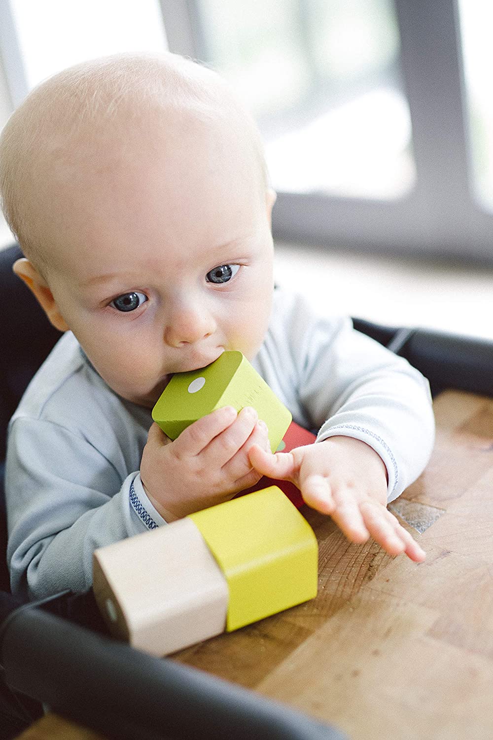 Tegu 15-Piece Baby's First Blocks Magnetic Wooden Block Set - Image 3